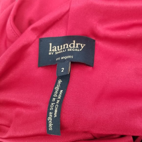 Laundry by Shelli Segal Red Dress - Picture 6 of 7
